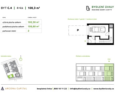 Prodej bytu 4+kk 107 m² (Mezonet) — photo 3
