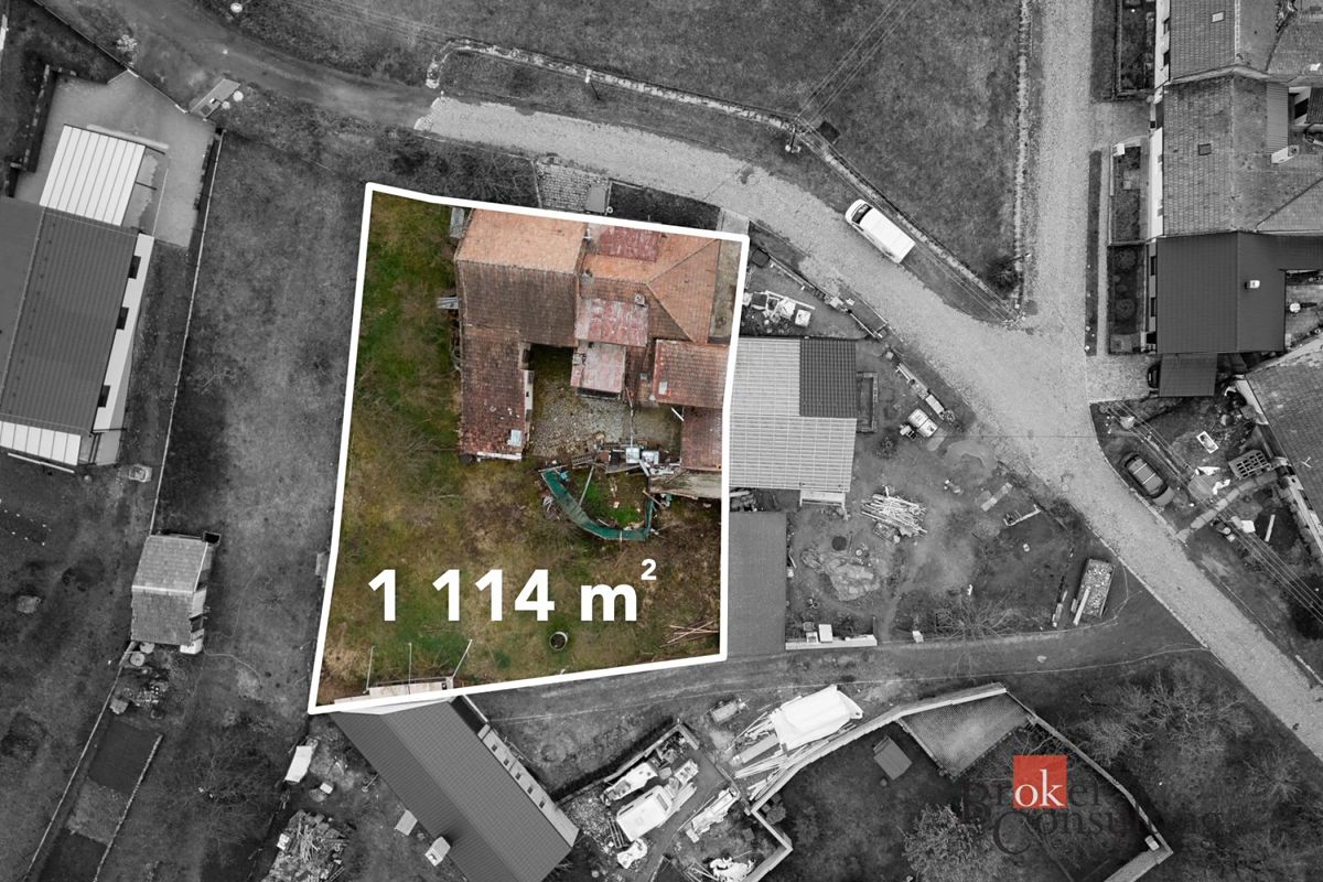 Prodej stavebního pozemku 1114 m²