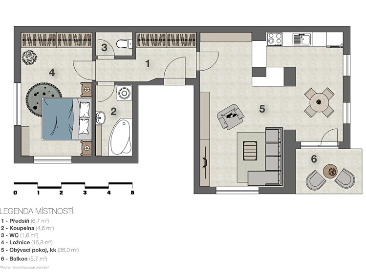 Wohnung 2+kk zum Kauf, 64 m² (13 von 17)