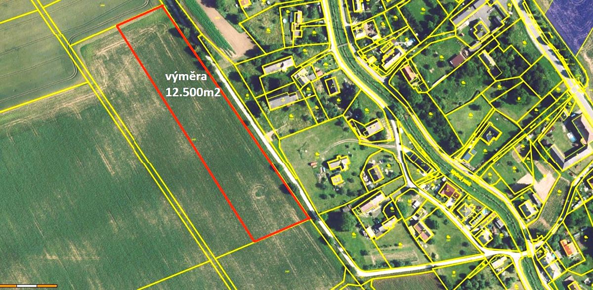 Prodej stavebního pozemku 12500 m²