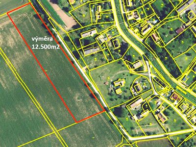 Prodej stavebního pozemku 12500 m²
