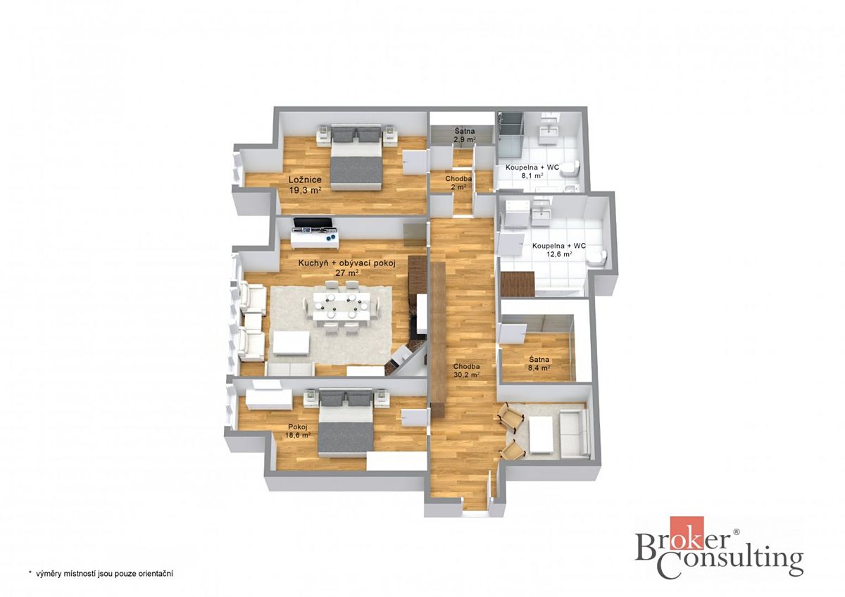 Prodej bytu 3+kk 137 m² – fotografie 2