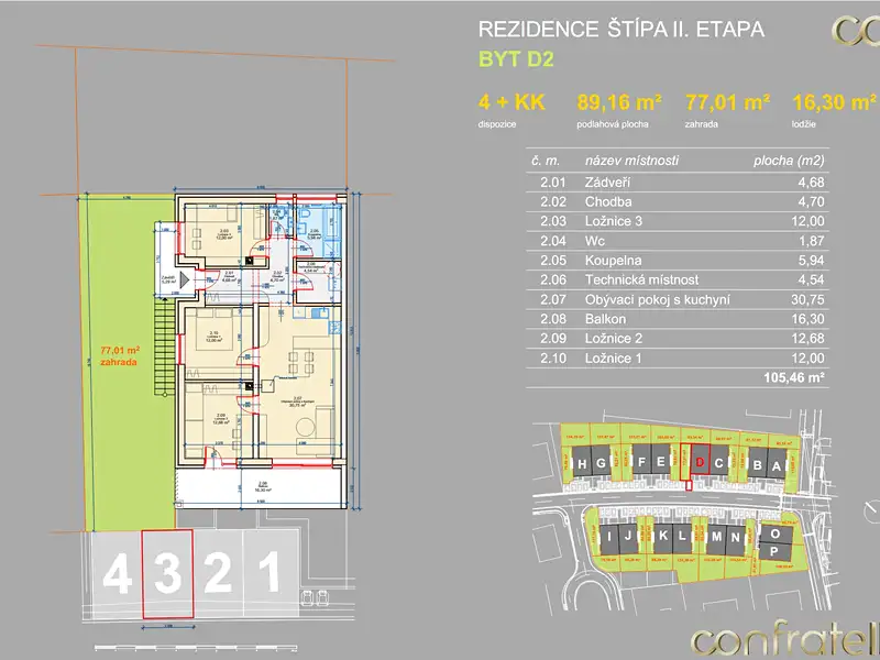 Prodej rodinného domu 89 m², pozemek 77 m², Zlín – náhled fotky 2