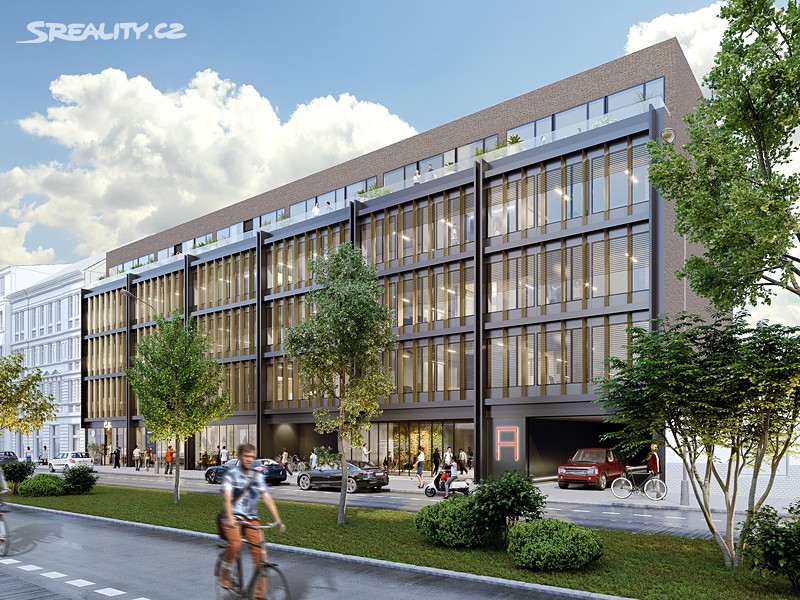 Pronájem kanceláře 840 m², Praha