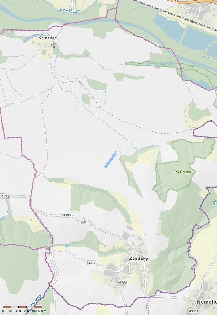 Prodej pole 7750 m²