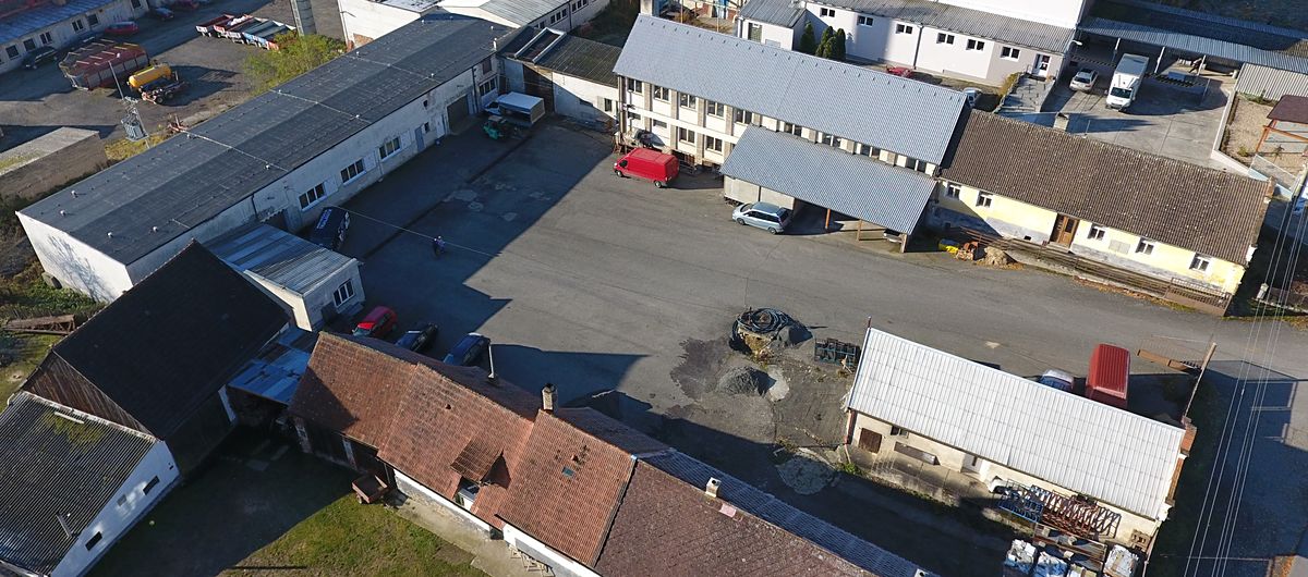 Prodej výrobní haly, prostoru 1200 m²