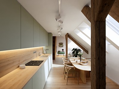 Prodej bytu 3+kk 103 m² (Mezonet)