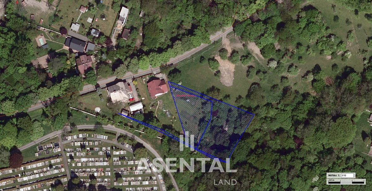 Prodej stavebního pozemku 2676 m²