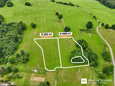 Prodej  stavebního pozemku 4 466 m²