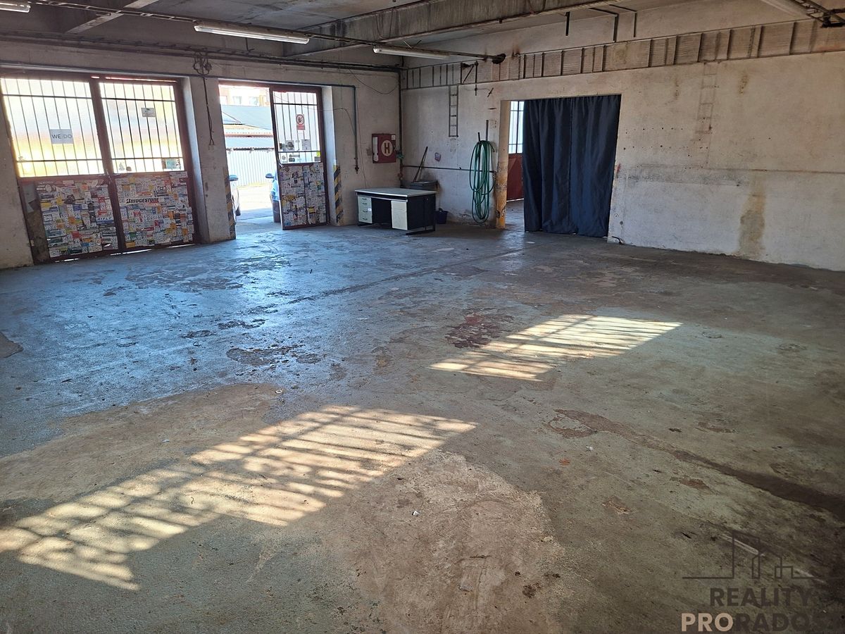Pronájem výrobní haly, prostoru 230 m²