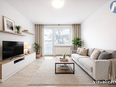 Prodej bytu 2+1 62 m² (Jednopodlažní)