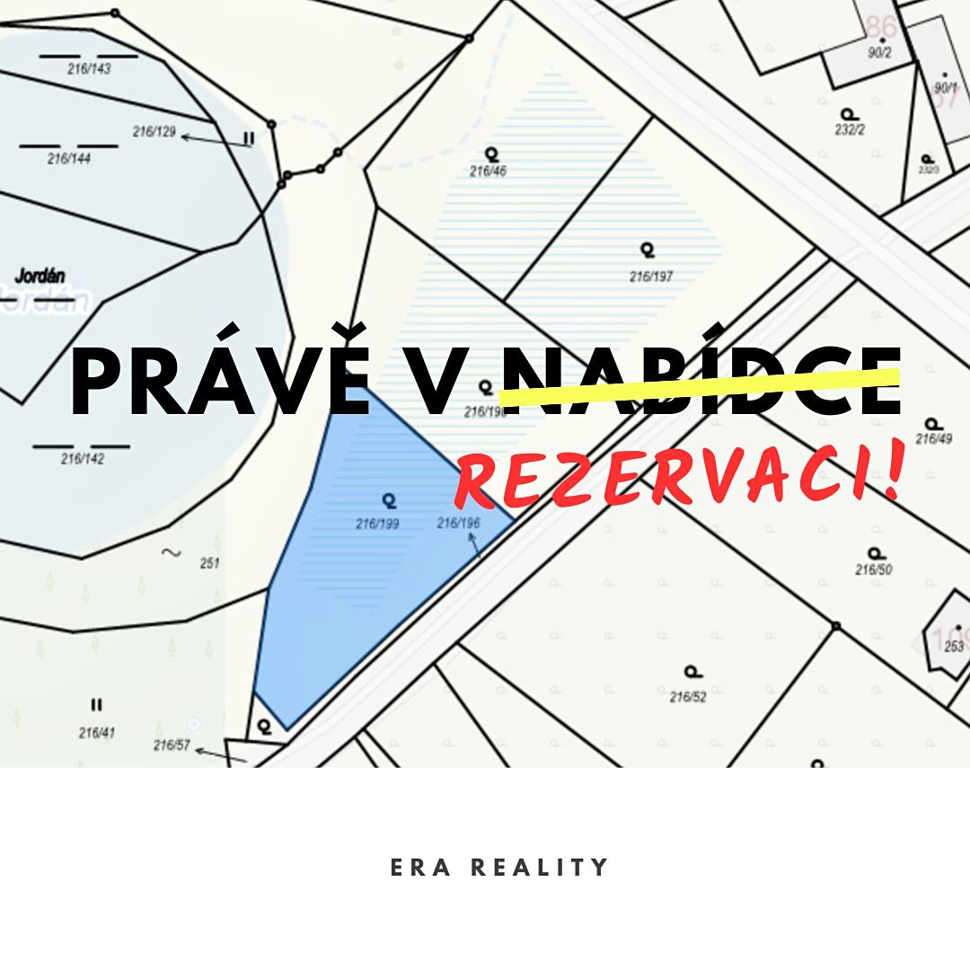 Prodej stavebního pozemku 1061 m²