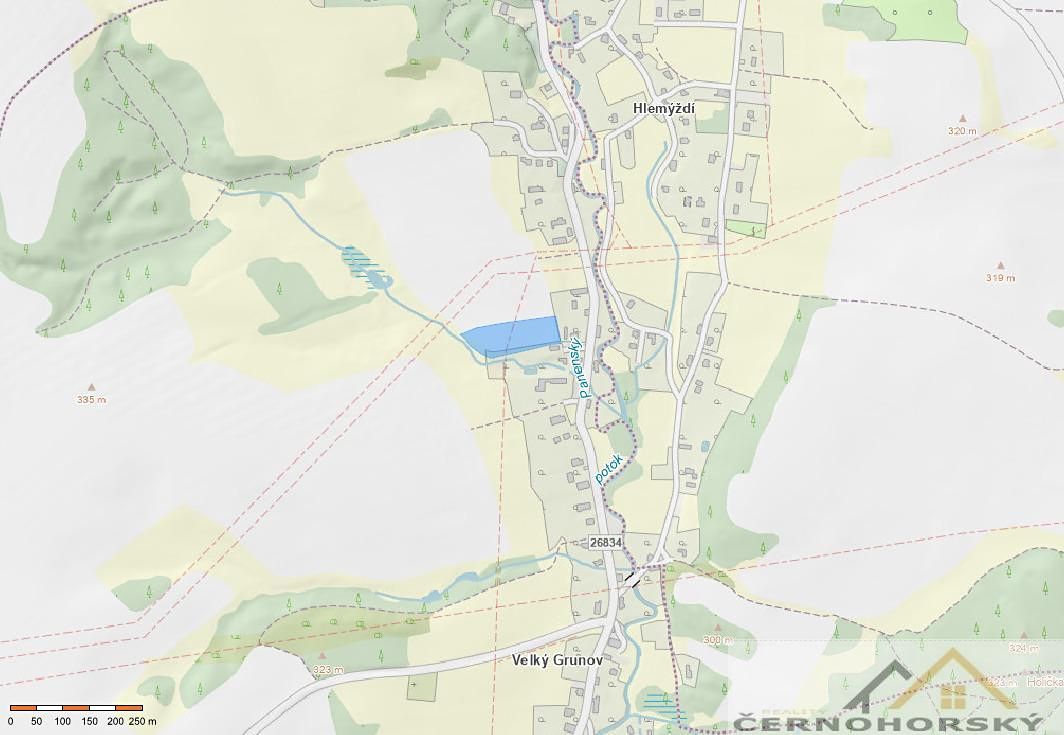 Prodej pole 9639 m²