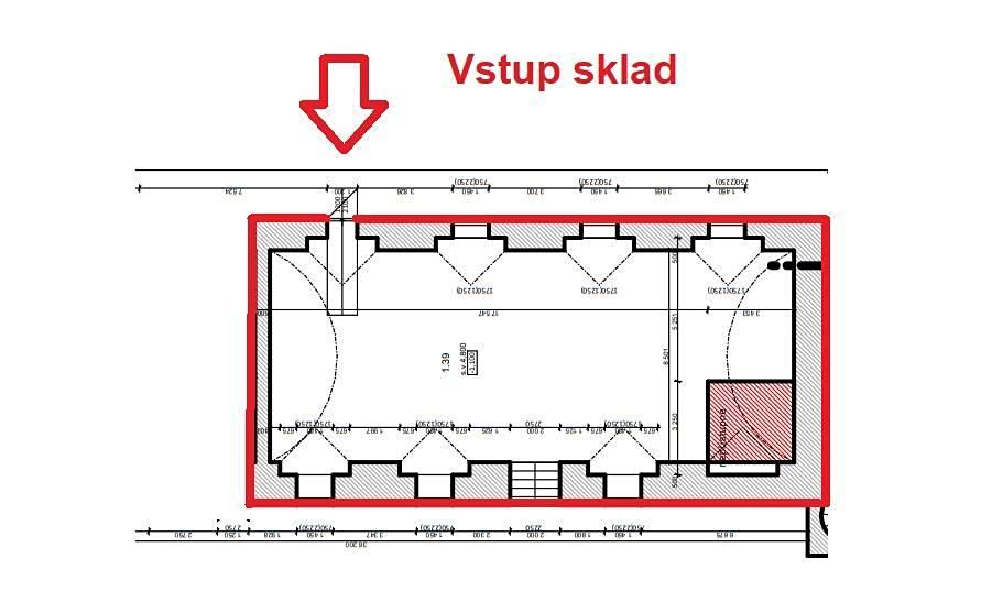Pronájem skladového prostoru 177 m² – fotografie 2