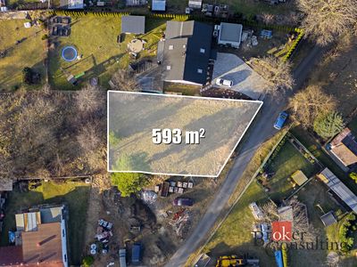 Prodej zahrady 593 m²