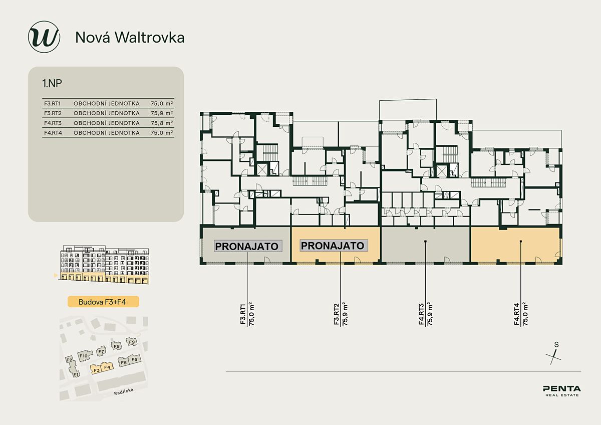 Pronájem obchodního prostoru 75 m² – fotografie 2