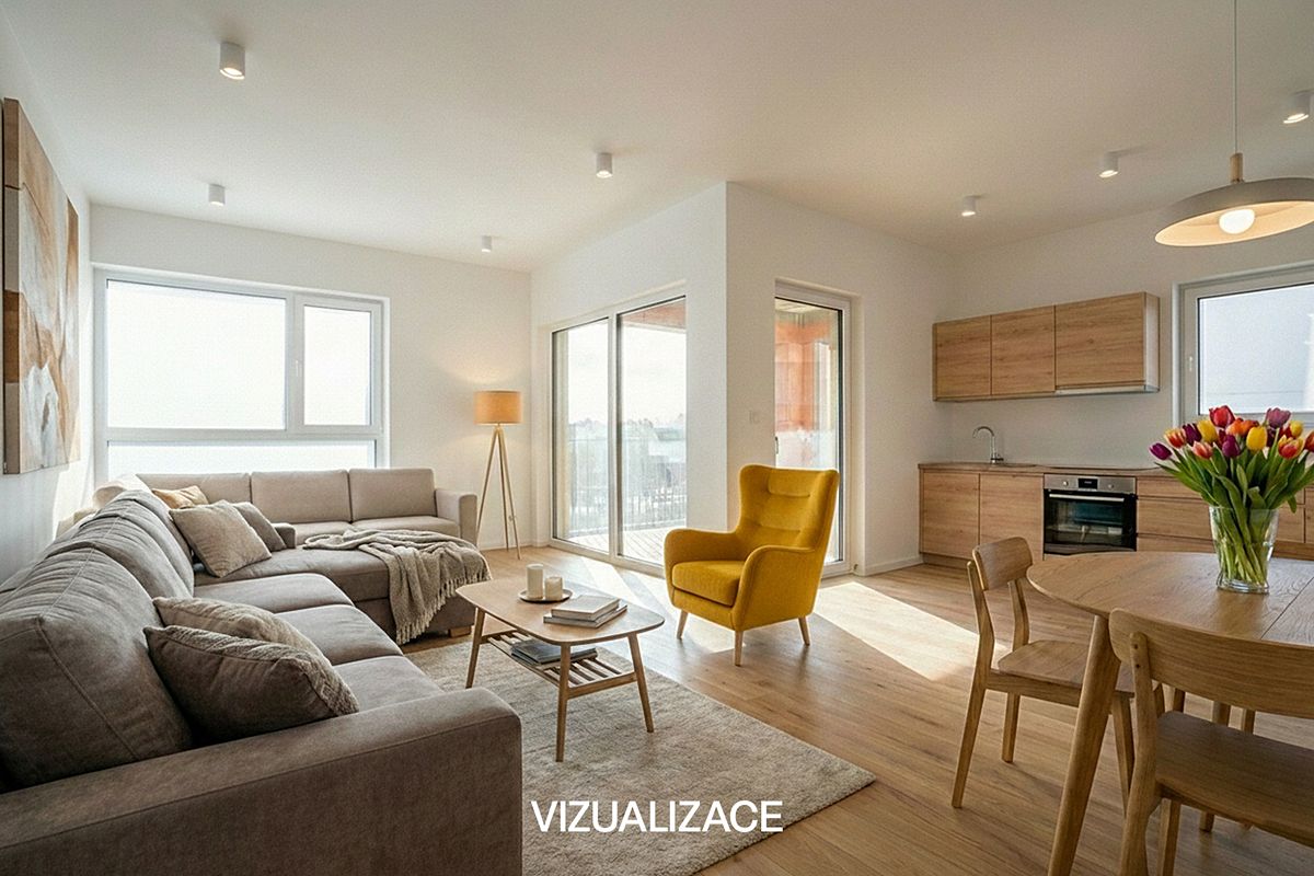 Prodej bytu 3+kk 87 m² (Jednopodlažní)