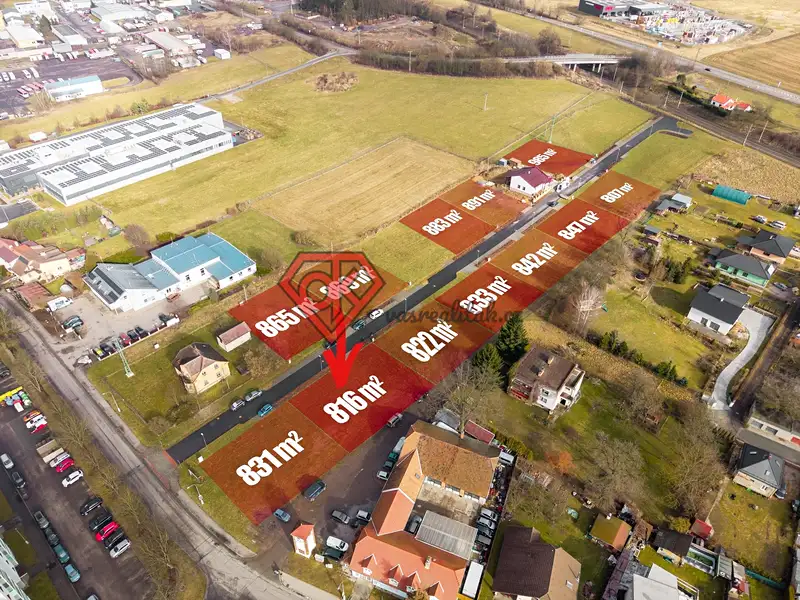 Prodej stavebního pozemku 816 m², Ústí nad Orlicí – náhled fotky 2