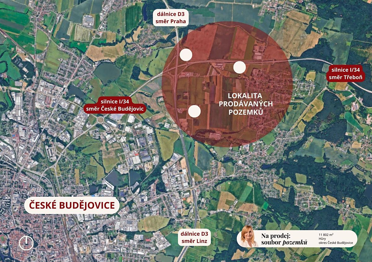 Prodej komerčního pozemku 11802 m²