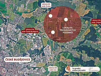 Prodej komerčního pozemku 11802 m²