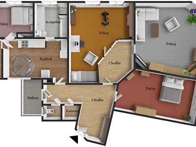 Prodej bytu 4+1, 123 m² (2 z 15)