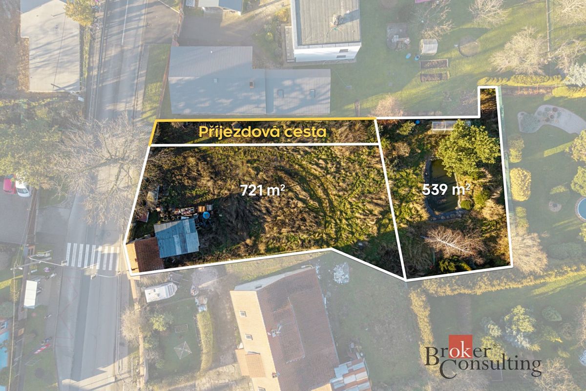 Prodej stavebního pozemku 1402 m²