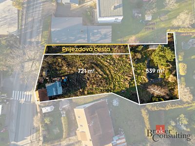 Prodej stavebního pozemku 1402 m²