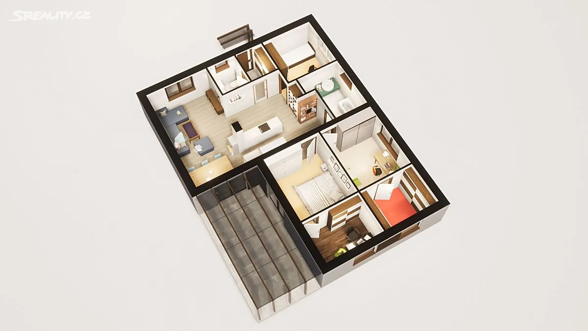 Prodej rodinného domu 106 m², pozemek 1037 m² – pohled 6