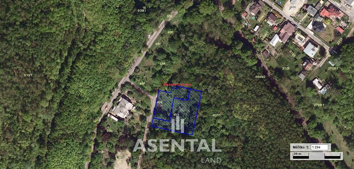 Prodej stavebního pozemku 2800 m² – fotografie 2