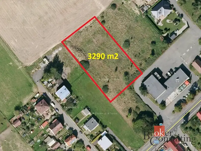 Prodej komerčního pozemku 3290 m², Svojkovice – náhled fotky 1