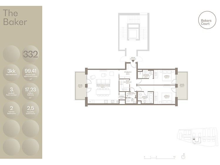 Квартира 3+kk на продаж, 99 м² (21 з 21)