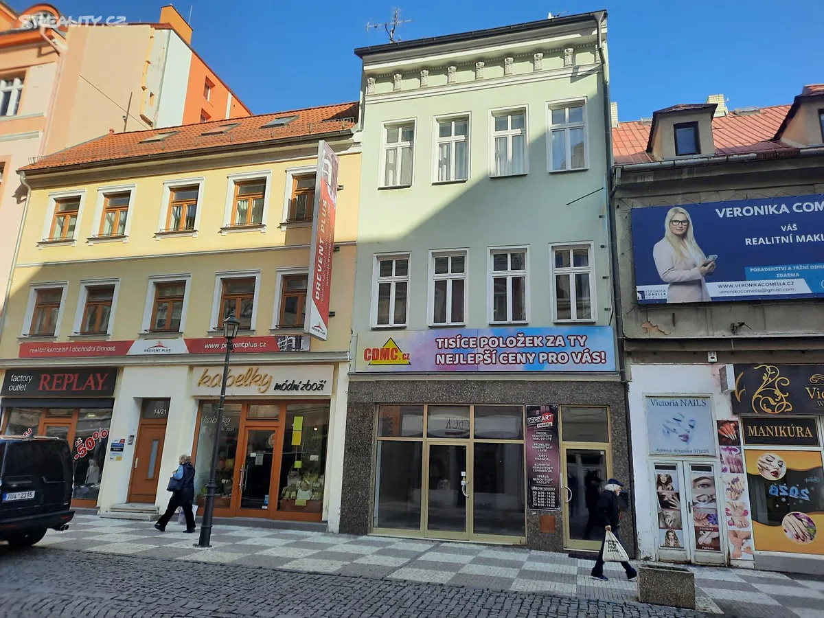 Pronájem obchodního prostoru 105 m², Teplice