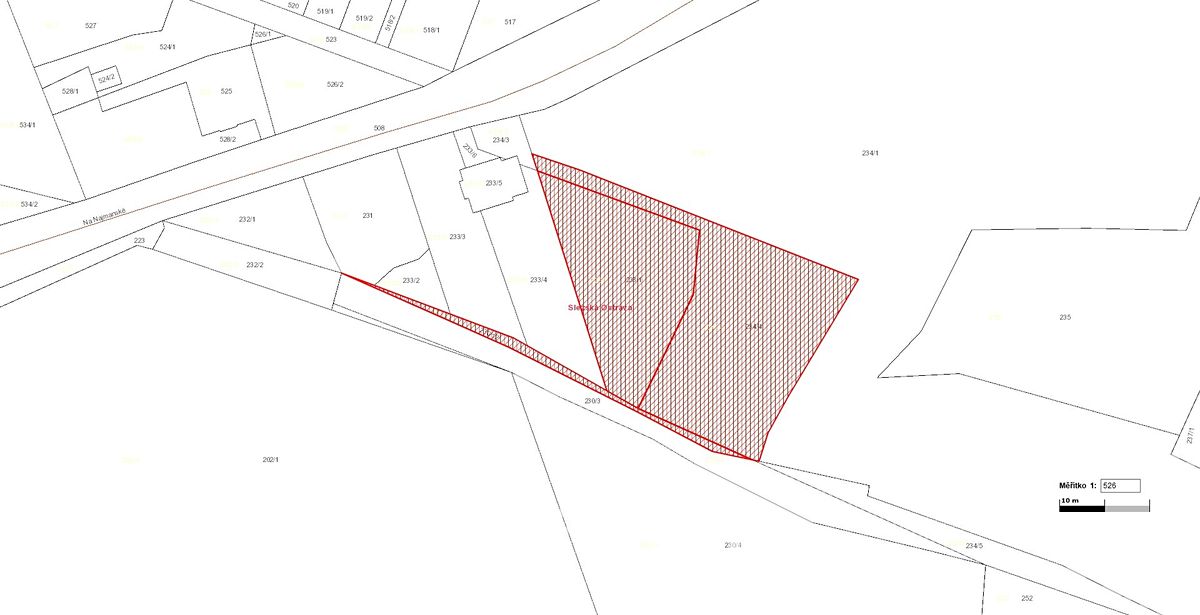 Prodej stavebního pozemku 2676 m² – fotografie 3