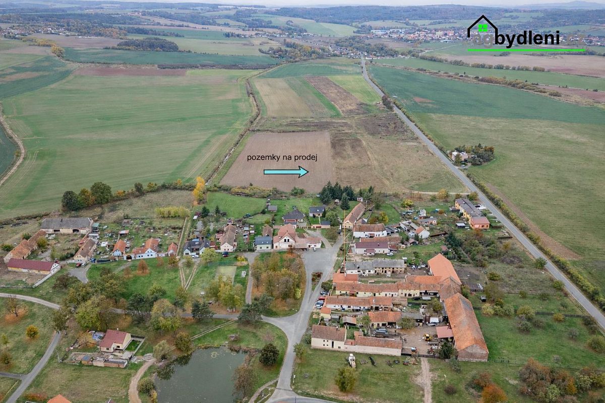 Prodej stavebního pozemku 1000 m², Přehýšov – fotka 1 z 3