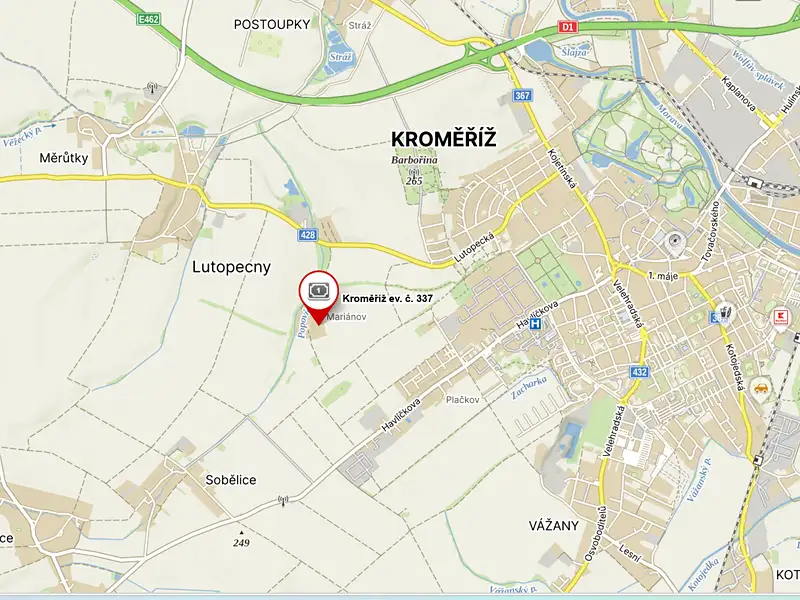 Prodej chaty 24 m², pozemek 400 m², Kroměříž – náhled fotky 1