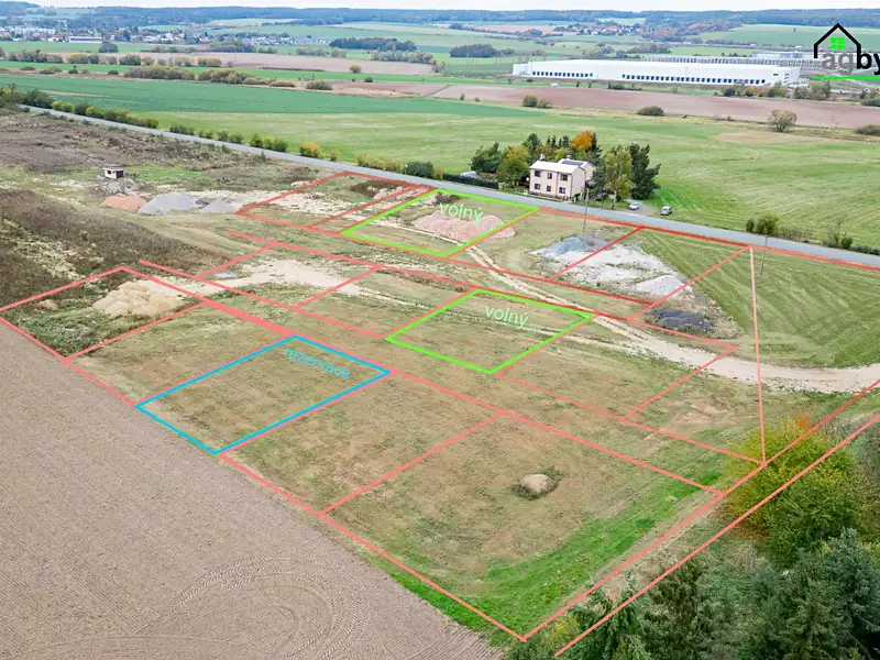 Prodej stavebního pozemku 1000 m², Přehýšov – náhled fotky 3