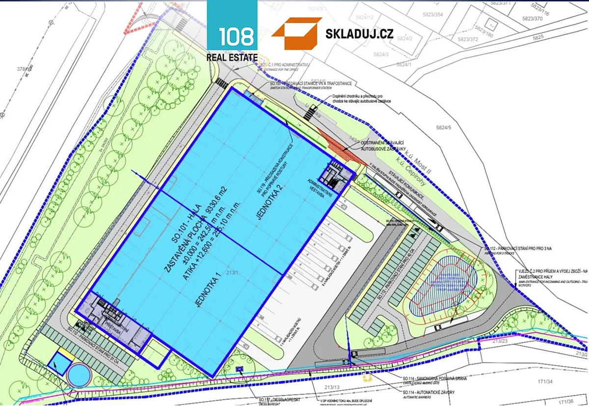 Pronájem skladového prostoru 9475 m² – pohled 4