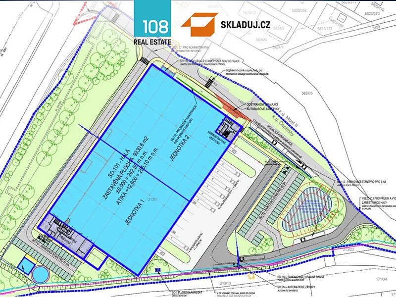 Pronájem skladového prostoru 9 475 m² – pohled 4