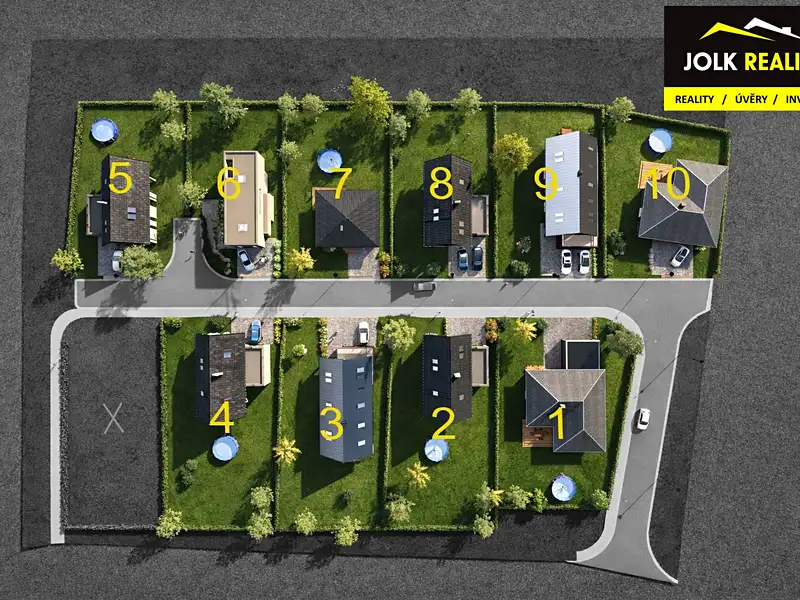 Prodej stavebního pozemku 652 m², Služovice – náhled fotky 2