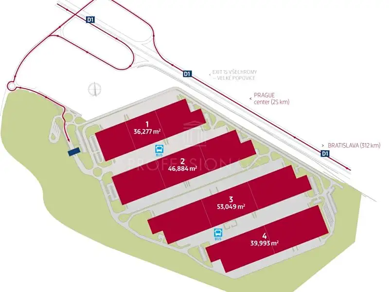 Pronájem skladového prostoru 23569 m², Strančice – náhled fotky 3