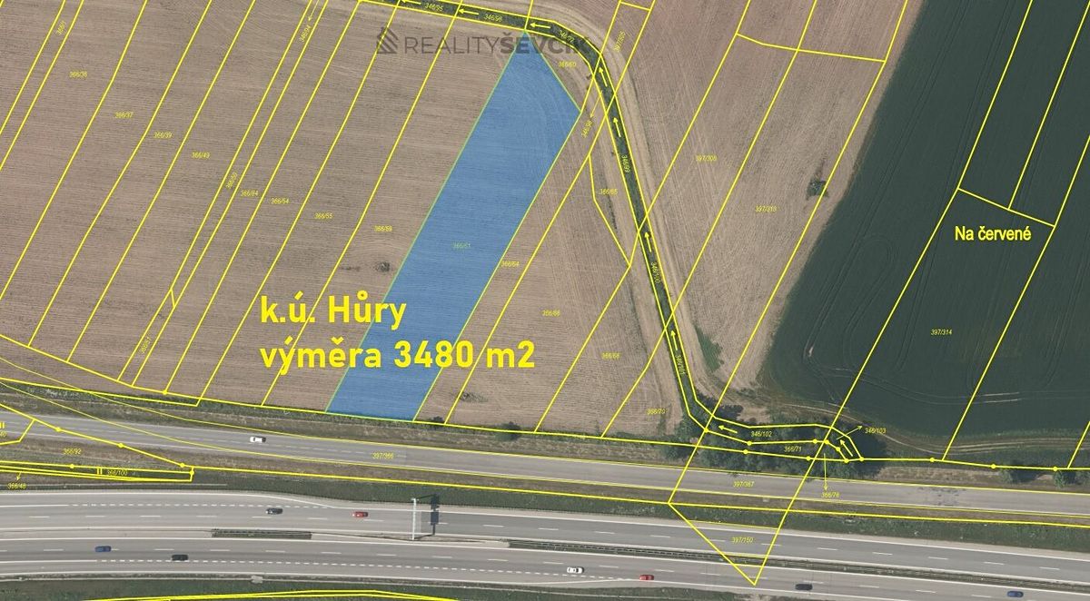 Prodej komerčního pozemku 3480 m²