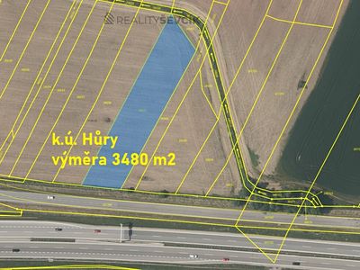 Prodej komerčního pozemku 3480 m²