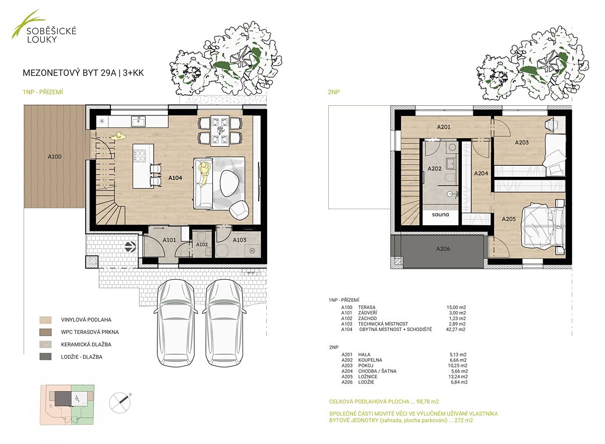 Prodej bytu 3+kk 98 m² – fotografie 3