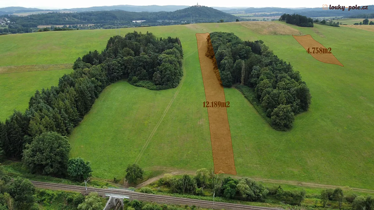 Prodej pole 44796 m²