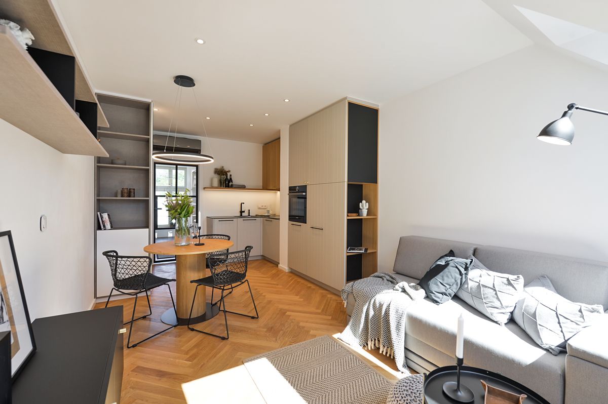 Pronájem bytu 1+kk 35 m² (Jednopodlažní)