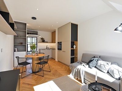 Pronájem bytu 1+kk 35 m² (Jednopodlažní)