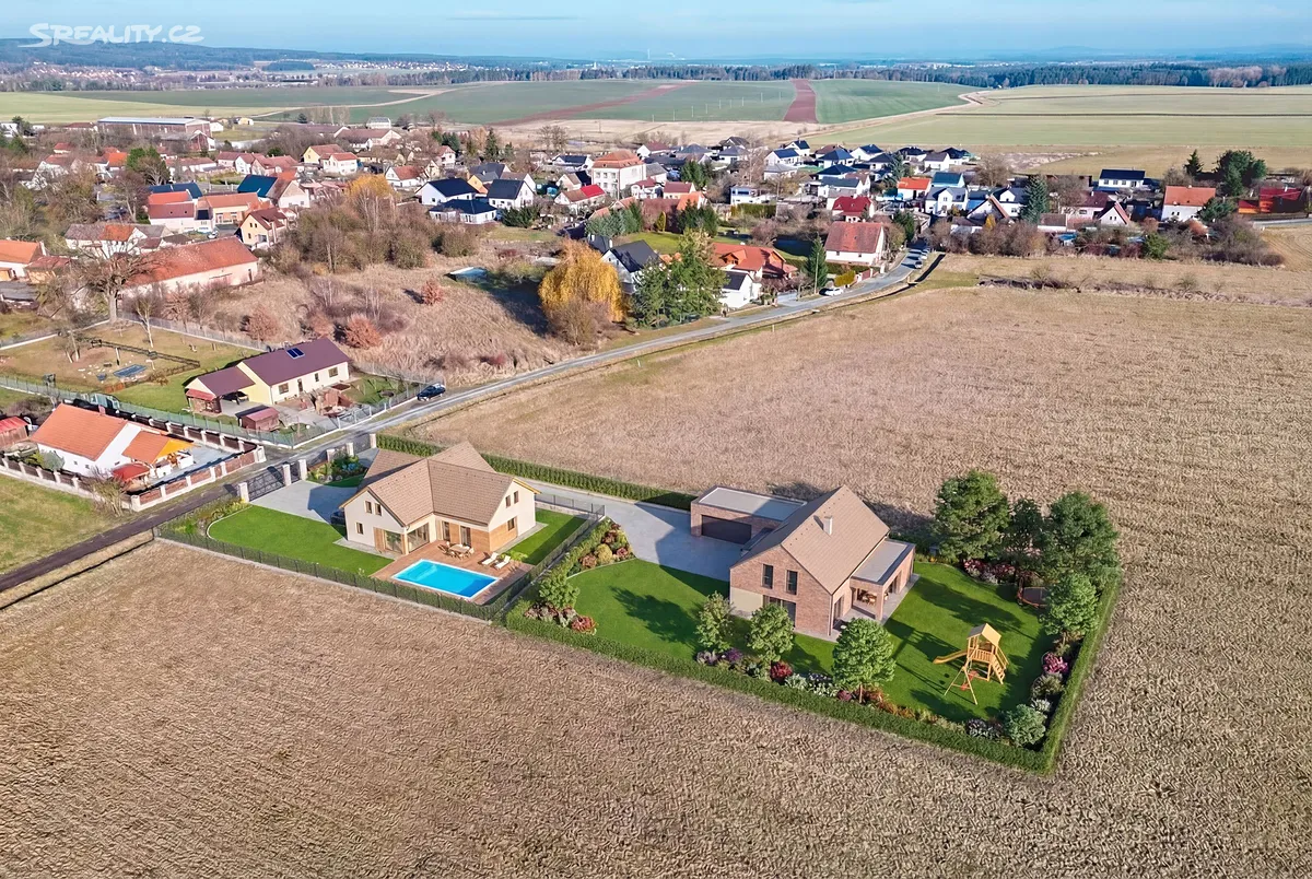 Prodej stavebního pozemku 2121 m² – pohled 3