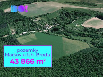 Prodej pole 43866 m²