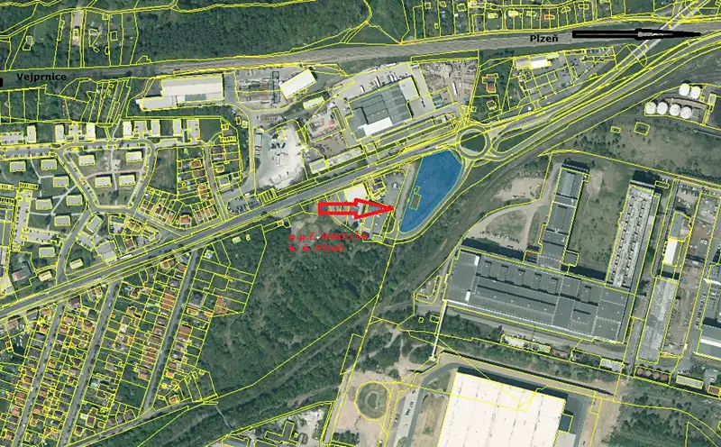Pronájem komerčního pozemku 5230 m², Plzeň – náhled fotky 3