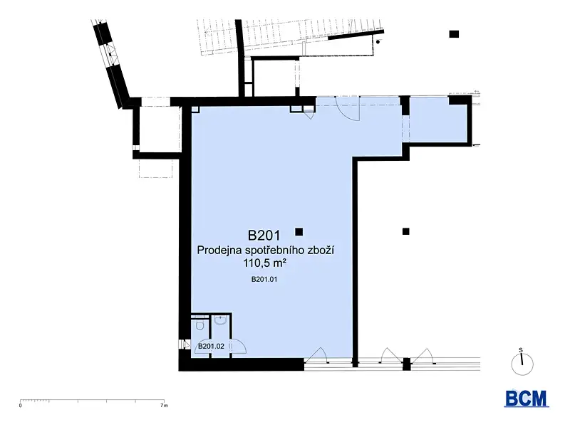 Pronájem obchodního prostoru 110 m², Praha – náhled fotky 2
